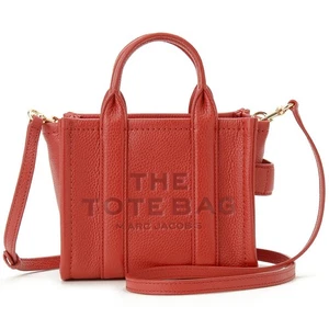MARC JACOBS The Leather Tote Bag Crossbody (Mini) H053L01RE22 617 True Red - Bild 1 von 6