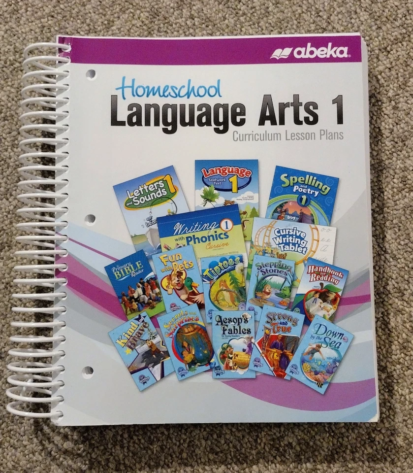 Abeka Language Arts 1 Lesson Plans - Image 1 of 1