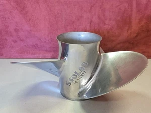 Rubex NS3 (14.25 x 17") Solas RH Propeller, 9531-143-17 Stainless Steel Prop - Foto 1 di 8