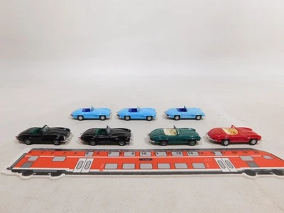 7X H0 1:87 Modello PKW Roadster Mercedes-Benz MB 300 SL TOP #DX42-0,5 - Immagine 1 di 4