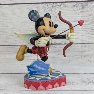 Disney Traditions Jim Shore Cupid Mickey Mouse Love Is In The Air Figurine - Picture 1 of 11
