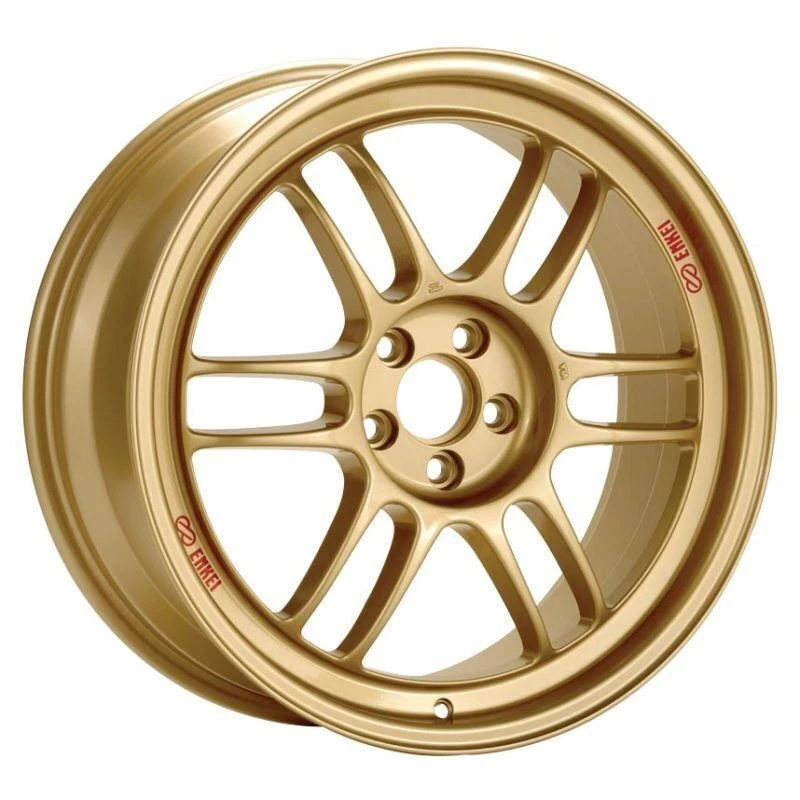 Roda de ouro Enkei 3798808045GG RPF1 18x8 5x100 45mm deslocamento 56mm furo - Imagem 1 de 1