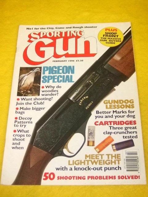SPORTING GUN - SHOOTING PROBLEMS SOLVED - FEB 1996 - Image 1 of 1