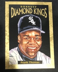 Frank Thomas 1995 donruss diamond kings /10000
