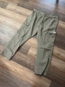 NWT Wrangler 42x32 Rip Stop Cargo Pants - (70L3WML) Tan Color - Picture 1 of 10