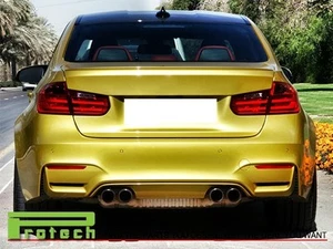 2015 BMW F80 M3 Style Trunk Boot Spoiler Lip Wing Sedan 4Dr - Choose Your Color  - Picture 1 of 2