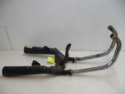 YAMAHA 82 83 XZ 550 R XZ550 VISION SISTEMA DE ESCAPE COMPLETO SILENCIADOR TUBO OEM Foto 1 de 4