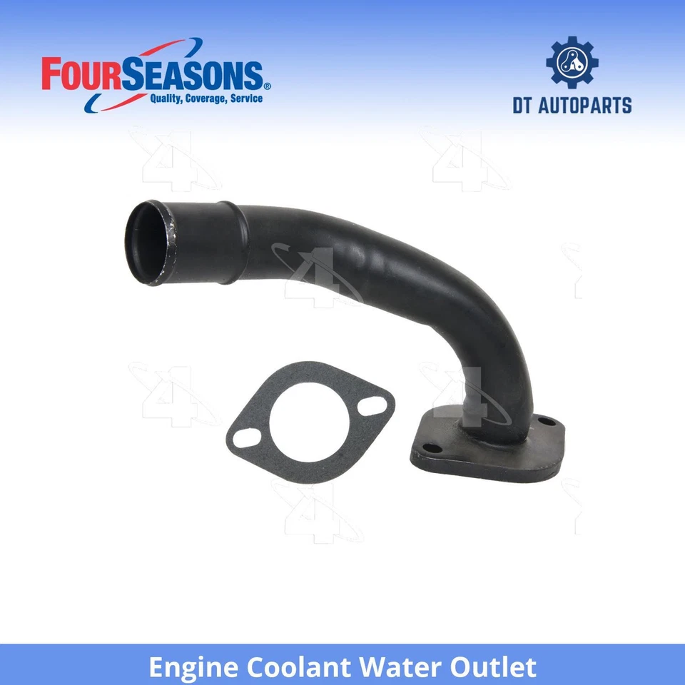 For 1999-2011 GMC Sierra 1500 4.3L V6 Engine Coolant Water Outlet 4 Seasons 2000 - Image 1 of 4