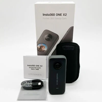 USED insta360 ONE X2 360 Degree Action Camera 5.7K 360 Stabilization Waterproof - Image 1 of 4