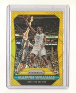 2015-16 Panini Prizm MARVIN WILLIAMS Gold Prizm Refractor 8/10 #2 Hornets UNC - Picture 1 of 1