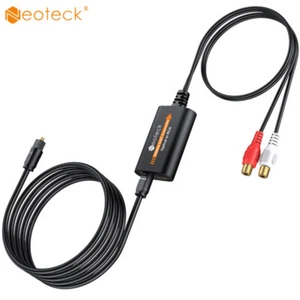 Neoteck DA Wandler 192kHz Optisch auf RCA Digital zu Analog Audio Konverter - Bild 1 von 14