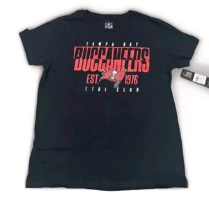 Camiseta Tampa Bay Buccaneers Mediana Negra NFL Doble Cara Para Hombre Camiseta Hombres - Imagen 1 de 4