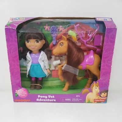Dora The Explorer Pony Vet Adventure Toys R Us Exclusivo Fisher Price 2013 Foto 1 de 4