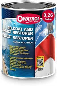 OWATROL POLYTROL LT. 1 - RAVVIVANTE RINNOVATORE PER GEL COAT BARCHE - NAUTICA - Foto 1 di 6