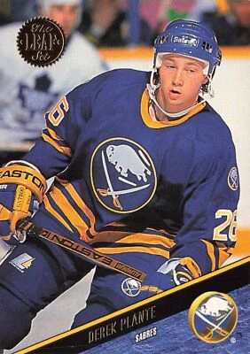 Derek Plante 1993-94 Leaf #258 Buffalo Sabres RC - Image 1 of 2