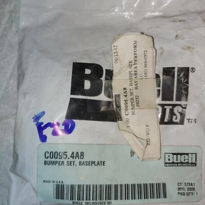 Harley Buell OEM c0095.4a8 2ea baseplate bumper set F20 - Picture 1 of 2