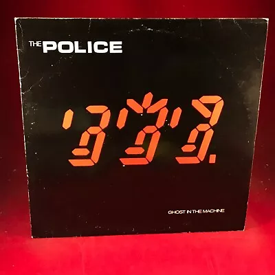 THE POLICE Ghost In The Machine 1981  vinyl  LP + INNER Invisible Sun original A - Image 1 of 4