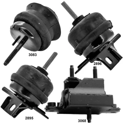 Engine Motor Mount & Trans Mounts 4 PCS Set for 98-04 Cadillac Seville 4.6L - AT - Image 1 of 4