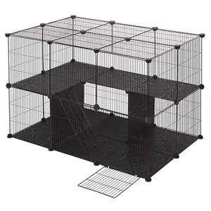 Box per Animali Domestici Fai-Da-Te Gabbia per Cani Recinzioni per Gatti Cuccia - Bild 1 von 13