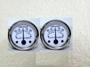 Allis Chalmers 30 Amp Ammeter Gauge AC B C CA D10 D10 D12 D15 D G RC WC WF WD 2N - Picture 1 of 4