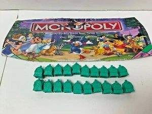 *Replacement Parts Only* 2001 Disney Monopoly Board Game Lot *20 House Cottages* - Picture 1 of 3