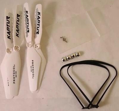 PROTOCOL Kaptur GPS II Wi-Fi Drone Blades Propeller W/ 4xScrew Cover Protector - Image 1 of 2