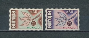 Monaco #616-7 MNH, 1965 Europa, Symbolic Leaves and Fruit - Imagen 1 de 1