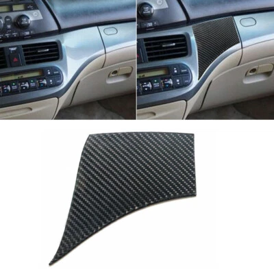 For Honda Odyssey 2005-2010 Carbon Fiber Right Of AC Controls Panel Cover Trim  - Image 1 of 4