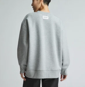 Felpa girocollo oversize Everlane The ReTrack nuova con etichetta taglia M - Foto 1 di 8