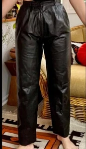 Damen Vintage Toffs Lederhose, Größe UK 8. Taille 26" Innenbein 27" - Bild 1 von 11