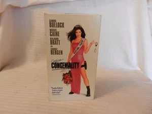 Miss Congeniality (VHS, 2001) Sandra Bullock, Michael Caine - Picture 1 of 3