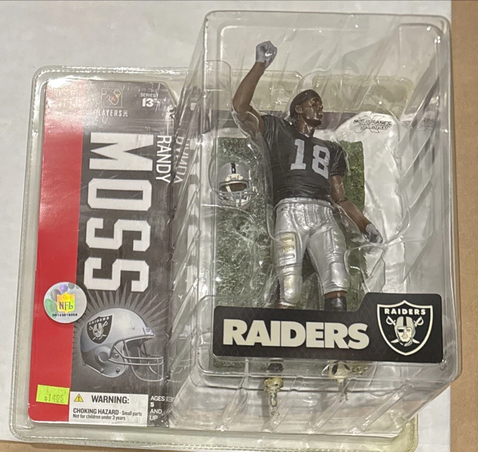 NFL Series 13 - Randy Moss Oakland Raiders 6in Figure McFarlane Toys