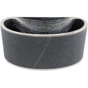 2 1/2 X 14 pulgadas correas de lijado de carburo de silicio, paquete de 6 - Imagen 1 de 12