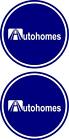 AUTOHOMES CIRCLE CARAVAN MOTORHOME STICKERS DECAL CHOICE OF COLOURS #05 