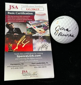 Jack Burke 'HOF & 1956 Masters + PGA Champion" Autographed Signed Golf Ball JSA - Picture 1 of 10