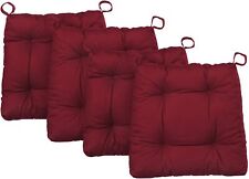 Set di 4 cuscini per sedia Traumnacht Premium con rivestimento in cotone, 38 x 4