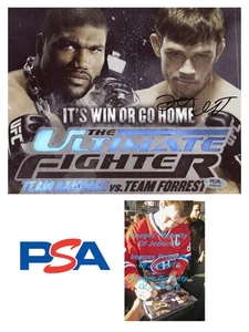 Forrest Griffin UFC Ultimate Fighter HOF Signed 8x10 Photo EXACT Proof PSA B - Picture 1 of 5