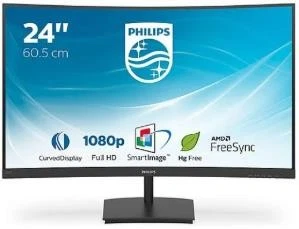 Philips 23-26" TFT-Displays 241E1SC/00 - Bild 1 von 4
