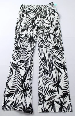 Vero Moda Women's Vmeasy Joy HW Wide Pants BL1 Snow White/Fanni Large NWT - Image 1 of 4