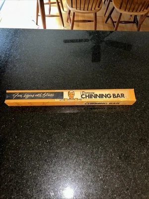 Sears Roebuck And Co Doorway Chinning Bar Never Used Antique Original Box Manual - Image 1 of 4