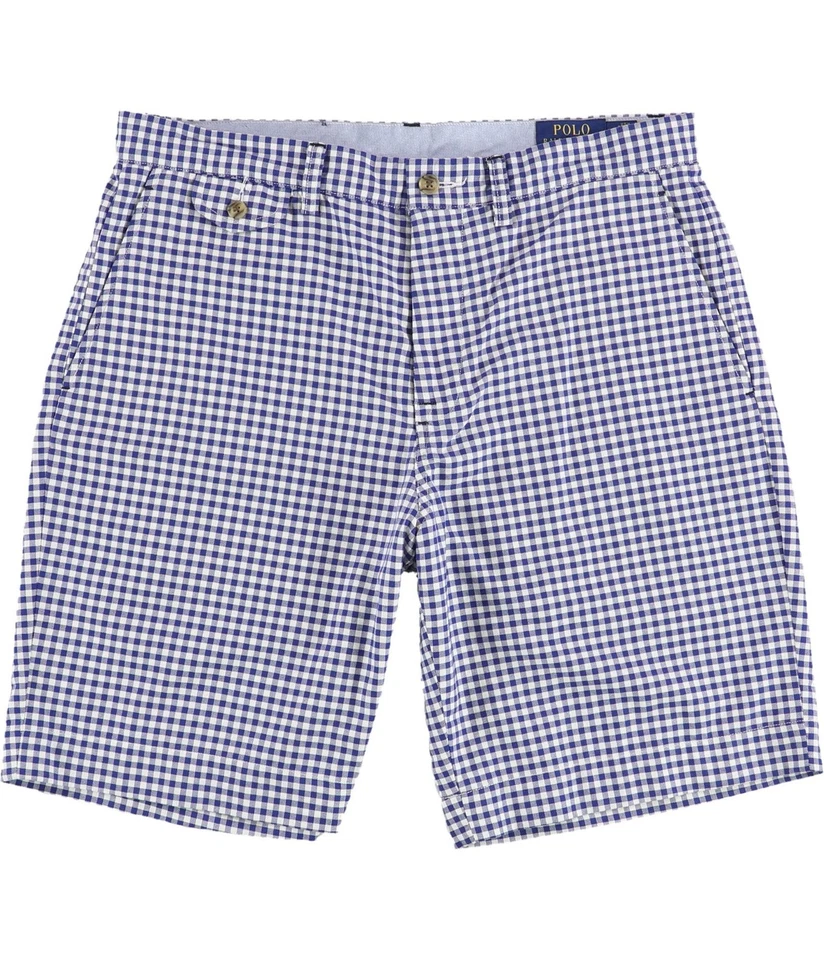 Ralph Lauren Mens Gingham Casual Chino Shorts - Image 1 of 1