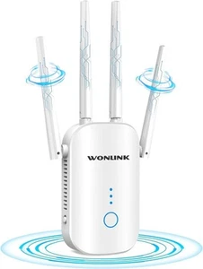 WONLINK WLAN Verstärker 1200Mbit/s Dualband WLAN Repeater mit 4 Antennen - Afbeelding 1 van 1