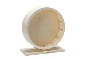 Karlie Wonderland Bogie Wheel Laufrad - Nagerspielzeug - Holz - Natur - Durchm.3 - Picture 1 of 6
