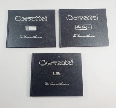Corvette! The Sensuous American In 3 Volumes 1983-1, 1983-2, 1983-3 with Posters - Image 1 of 4