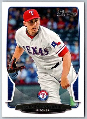 2013 Bowman Derek Holland #74  Baseball Card - Image 1 of 2