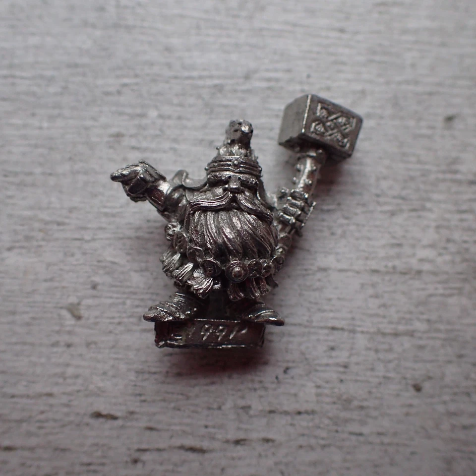 Ciudadela Warhammer Años 80 Merodeador MM11 Enano Comando General B Foto 1 de 1