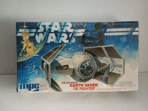 Star Wars Darth Vader Tie Fighter~1978 MPC Model Kit  1-1915 Sealed damaged - Picture 1 of 12