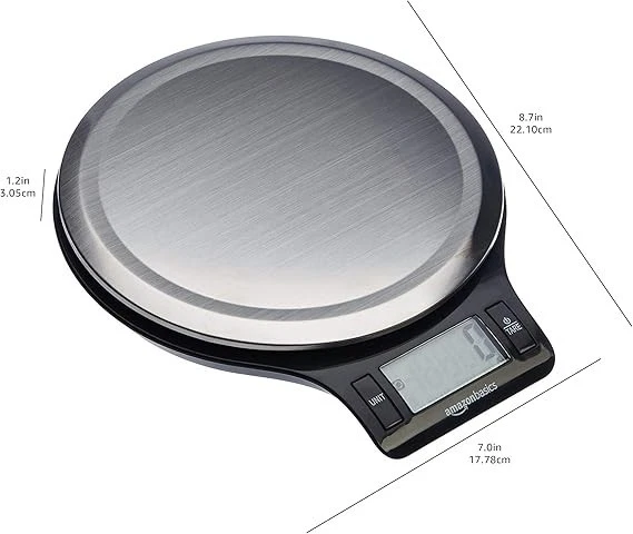 NEW AmazonBasics EK3211 Digital Kitchen Scale with LCD Display - Image 1 of 1