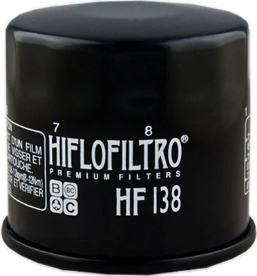 NUEVO Filtro de aceite HiFloFiltro HF138 SUZUKI ENVÍO RÁPIDO GRATUITO Foto 1 de 2