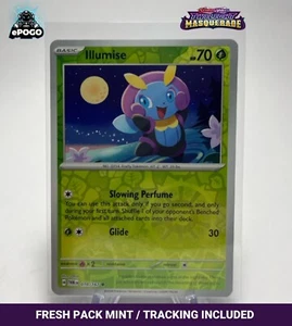Illumise 010/167 Holograma Inverso Pokemon Juego de Cartas Coleccionables Twilight Masquerade COMO NUEVO ENVIADO HOY - Imagen 1 de 2